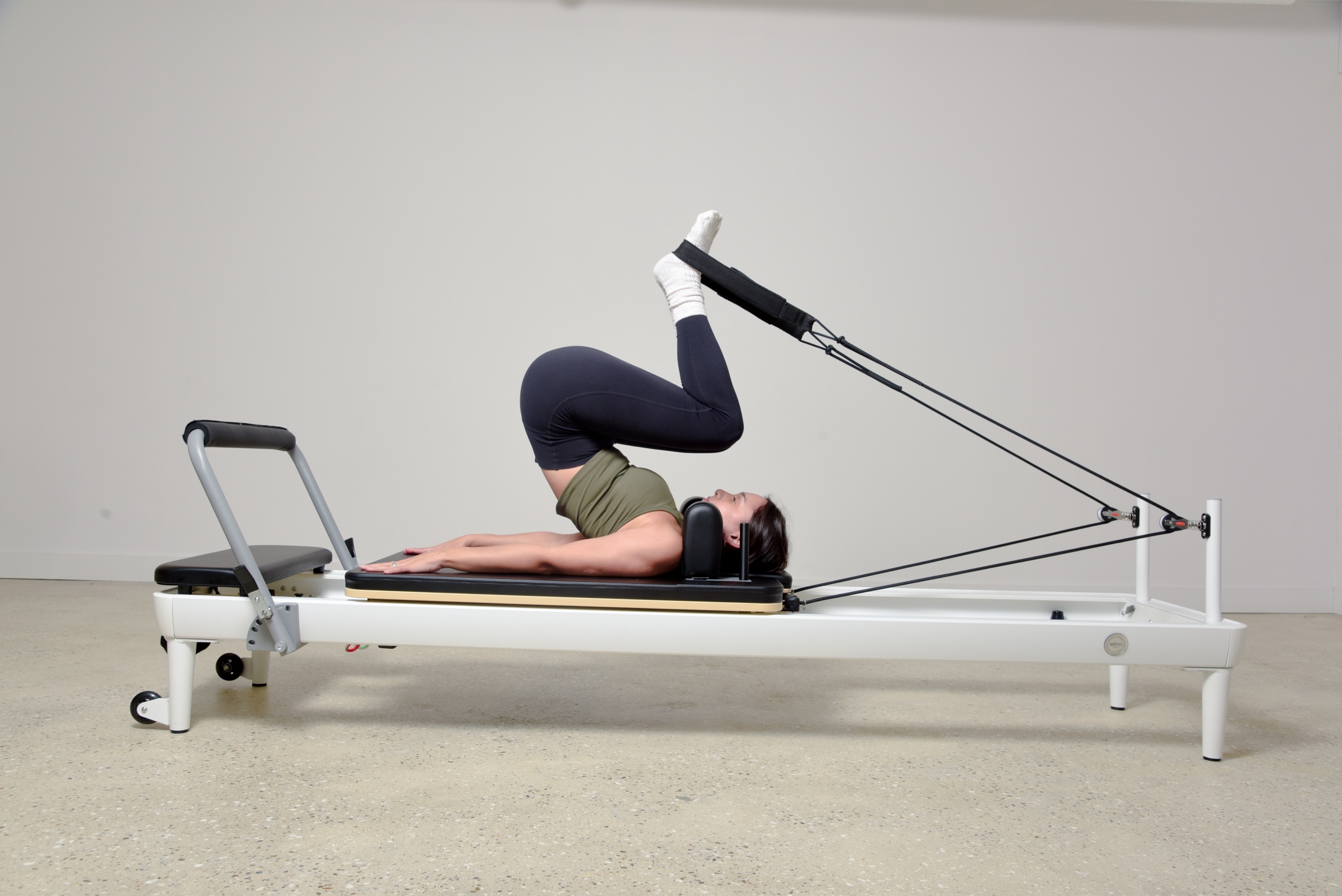 A Pilates equipment session